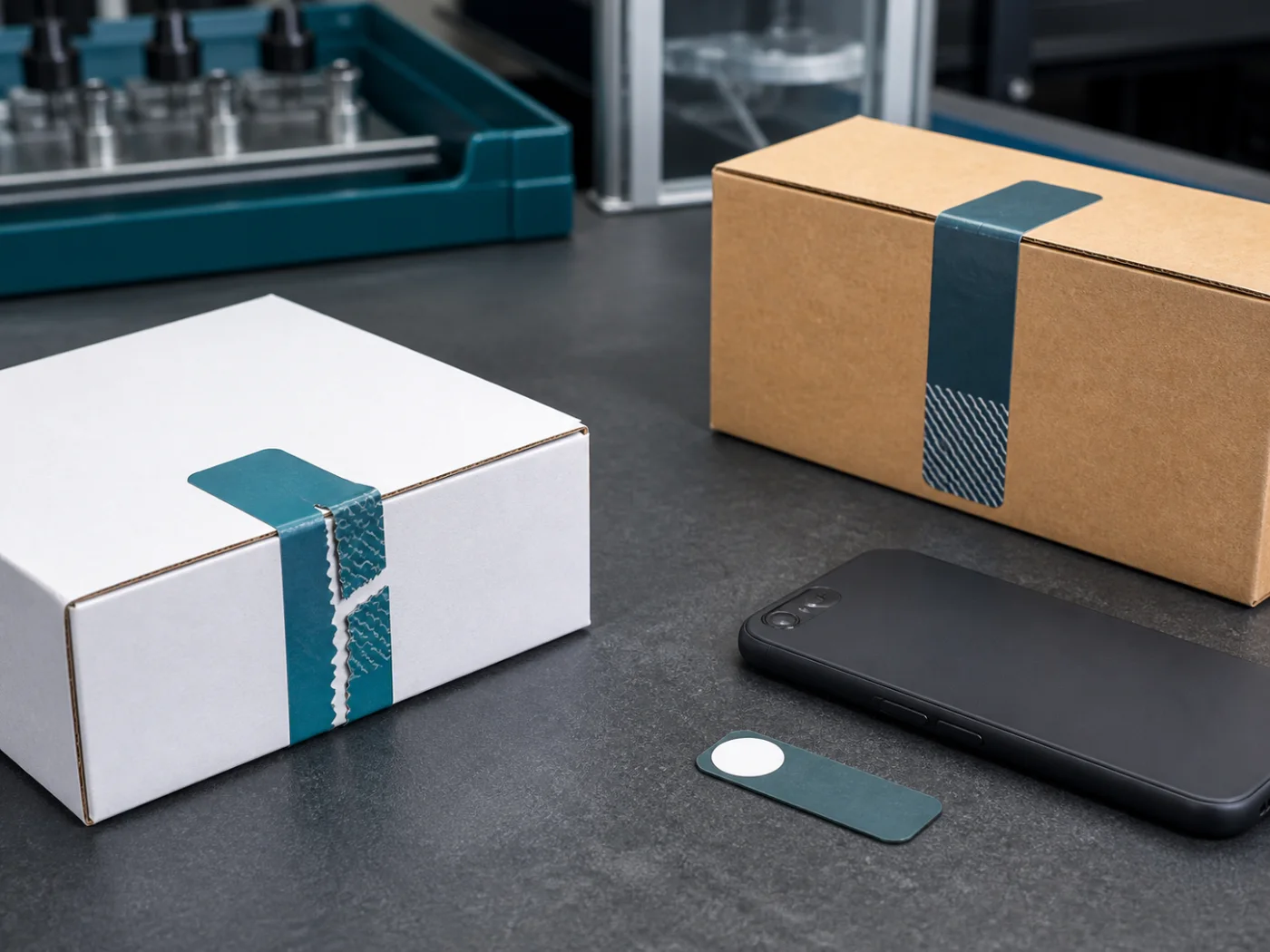 RFID-Tags zur Produktauthentifizierung in einer professionellen, markenfreien Anwendung