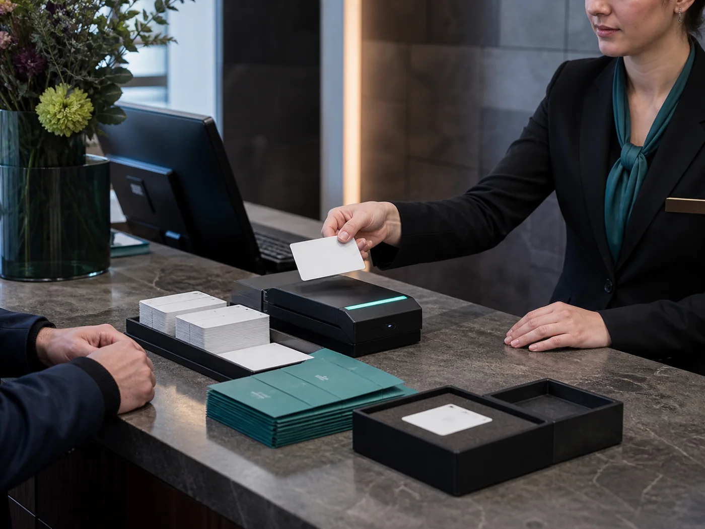 RFID-Karten für Hotels in einer professionellen, markenfreien Anwendung